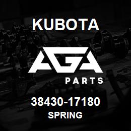 38430-17180 Kubota SPRING | AGA Parts