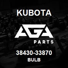 38430-33870 Kubota BULB | AGA Parts