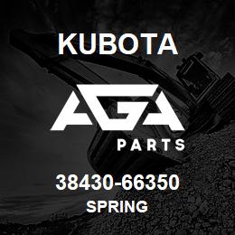 38430-66350 Kubota SPRING | AGA Parts