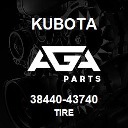 38440-43740 Kubota TIRE | AGA Parts