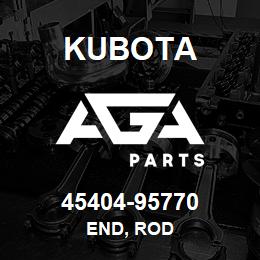 45404-95770 Kubota END, ROD | AGA Parts