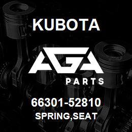 66301-52810 Kubota SPRING,SEAT | AGA Parts