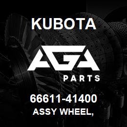 66611-41400 Kubota ASSY WHEEL, | AGA Parts