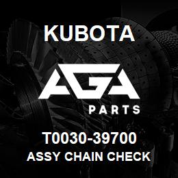 T0030-39700 Kubota ASSY CHAIN CHECK | AGA Parts