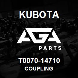 T0070-14710 Kubota COUPLING | AGA Parts