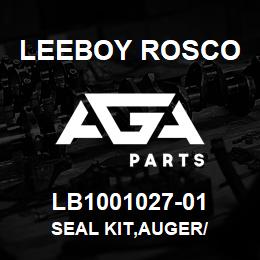 LB1001027-01 Leeboy Rosco SEAL KIT,AUGER/ | AGA Parts