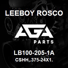 LB100-205-1A Leeboy Rosco CSHH,.375-24X1. | AGA Parts