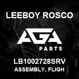 LB1002728SRV Leeboy Rosco ASSEMBLY, FLIGH | AGA Parts
