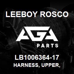 LB1006364-17 Leeboy Rosco HARNESS, UPPER, | AGA Parts
