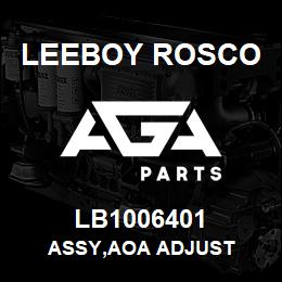 LB1006401 Leeboy Rosco ASSY,AOA ADJUST | AGA Parts