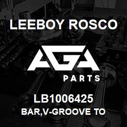 LB1006425 Leeboy Rosco BAR,V-GROOVE TO | AGA Parts