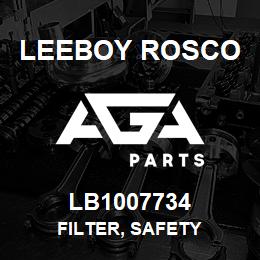 LB1007734 Leeboy Rosco FILTER, SAFETY | AGA Parts