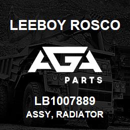 LB1007889 Leeboy Rosco ASSY, RADIATOR | AGA Parts