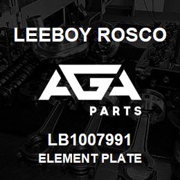 LB1007991 Leeboy Rosco ELEMENT PLATE | AGA Parts