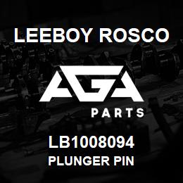 LB1008094 Leeboy Rosco PLUNGER PIN | AGA Parts