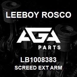 LB1008383 Leeboy Rosco SCREED EXT ARM | AGA Parts