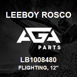 LB1008480 Leeboy Rosco FLIGHTING, 12" | AGA Parts