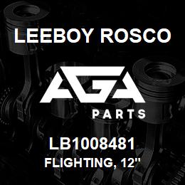 LB1008481 Leeboy Rosco FLIGHTING, 12" | AGA Parts
