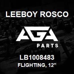 LB1008483 Leeboy Rosco FLIGHTING, 12" | AGA Parts