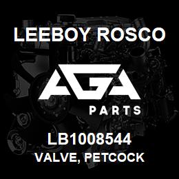 LB1008544 Leeboy Rosco VALVE, PETCOCK | AGA Parts