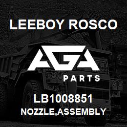 LB1008851 Leeboy Rosco NOZZLE,ASSEMBLY | AGA Parts
