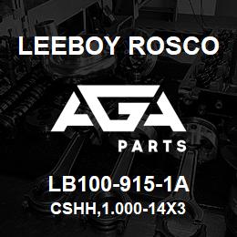LB100-915-1A Leeboy Rosco CSHH,1.000-14X3 | AGA Parts