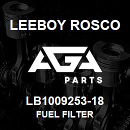 LB1009253-18 Leeboy Rosco FUEL FILTER | AGA Parts