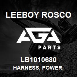 LB1010680 Leeboy Rosco HARNESS, POWER, | AGA Parts