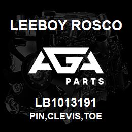 LB1013191 Leeboy Rosco PIN,CLEVIS,TOE | AGA Parts