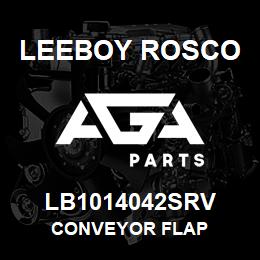 LB1014042SRV Leeboy Rosco CONVEYOR FLAP | AGA Parts