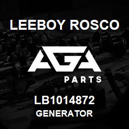 LB1014872 Leeboy Rosco GENERATOR | AGA Parts