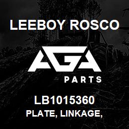 LB1015360 Leeboy Rosco PLATE, LINKAGE, | AGA Parts