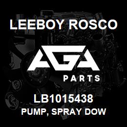 LB1015438 Leeboy Rosco PUMP, SPRAY DOW | AGA Parts