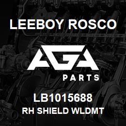 LB1015688 Leeboy Rosco RH SHIELD WLDMT | AGA Parts