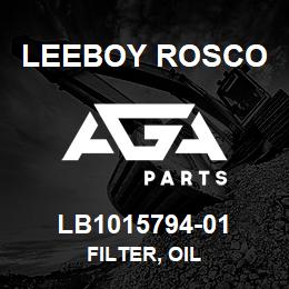 LB1015794-01 Leeboy Rosco FILTER, OIL | AGA Parts