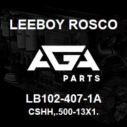 LB102-407-1A Leeboy Rosco CSHH,.500-13X1. | AGA Parts