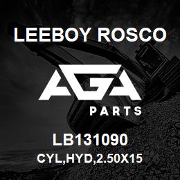 LB131090 Leeboy Rosco CYL,HYD,2.50X15 | AGA Parts