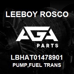 LBHAT01478901 Leeboy Rosco PUMP,FUEL TRANS | AGA Parts