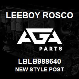 LBLB988640 Leeboy Rosco NEW STYLE POST | AGA Parts