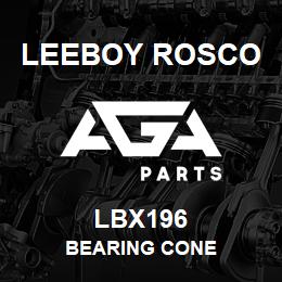 LBX196 Leeboy Rosco BEARING CONE | AGA Parts