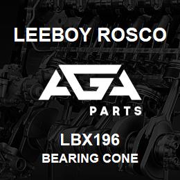 LBX196 Leeboy Rosco BEARING CONE | AGA Parts