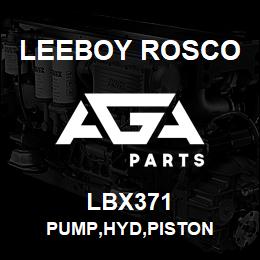 LBX371 Leeboy Rosco PUMP,HYD,PISTON | AGA Parts