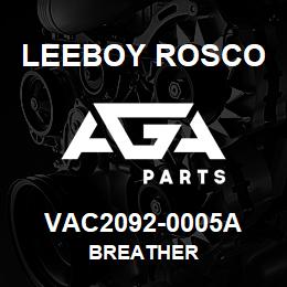 VAC2092-0005A Leeboy Rosco BREATHER | AGA Parts