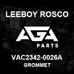 VAC2342-0026A Leeboy Rosco GROMMET | AGA Parts