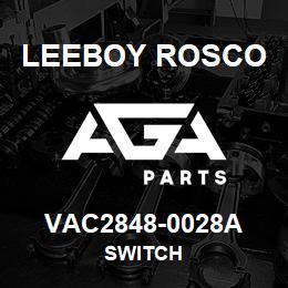 VAC2848-0028A Leeboy Rosco SWITCH | AGA Parts