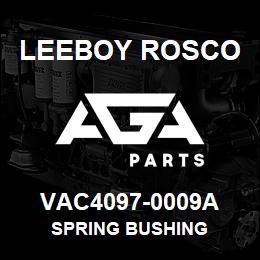 VAC4097-0009A Leeboy Rosco SPRING BUSHING | AGA Parts