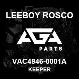 VAC4846-0001A Leeboy Rosco KEEPER | AGA Parts