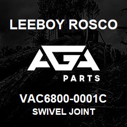 VAC6800-0001C Leeboy Rosco SWIVEL JOINT | AGA Parts