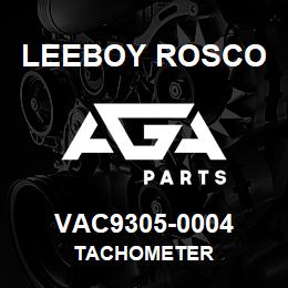 VAC9305-0004 Leeboy Rosco TACHOMETER | AGA Parts