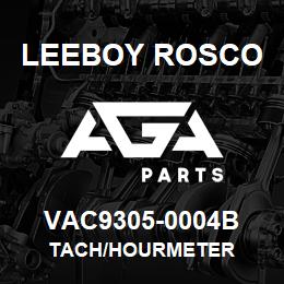 VAC9305-0004B Leeboy Rosco TACH/HOURMETER | AGA Parts